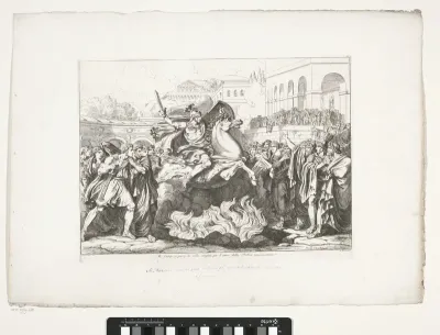 De zelfopoffering van Marcus Curtius