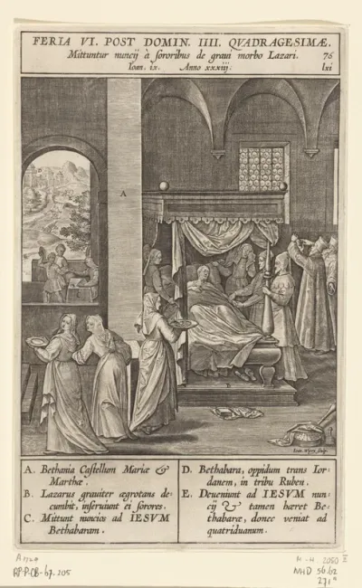 De zieke Lazarus