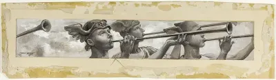 Deafening the Swallows' Twitter, Came a Thrill of Trumpets