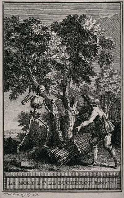 Death and the woodcutter