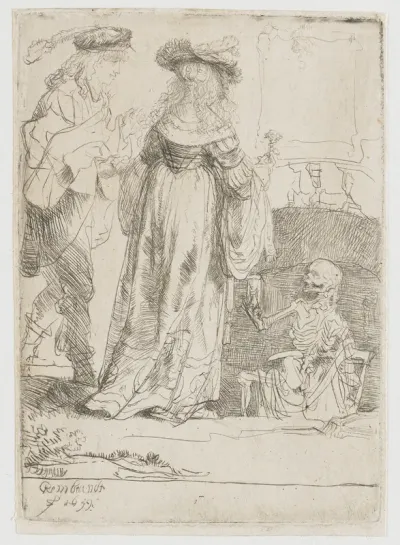 Death Appearing to a Wedded Couple
