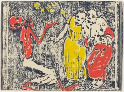 Death as Juggler, 1918