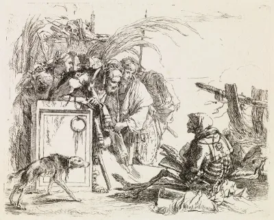 Death Giving an Audience, from Vari Capricci