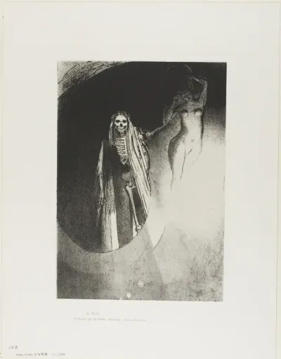 Death: "It is I who make you serious; let us embrace each other", plate 20 of 24