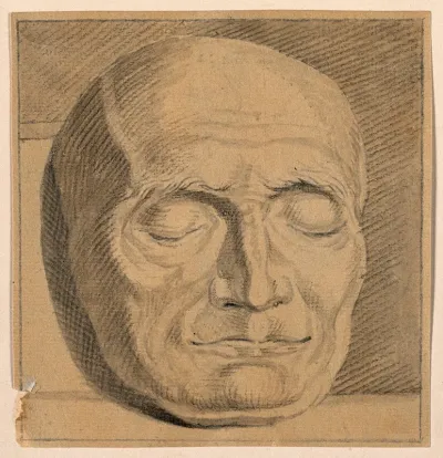 Death mask of Jean Conradin Heidegger, Bürgermeister of Zurich