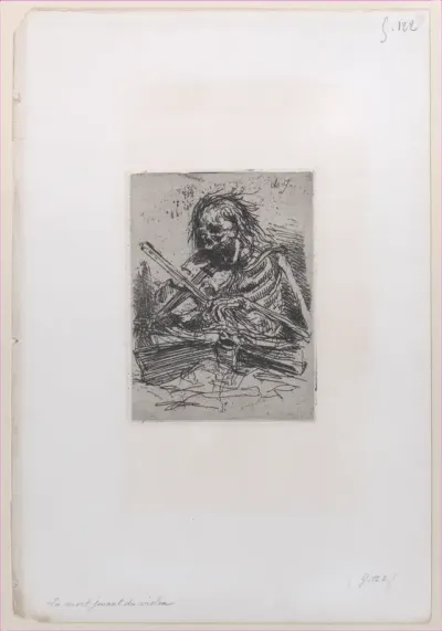 Death Playing the Violin