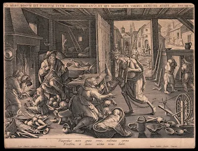 Death visits the paupers' house