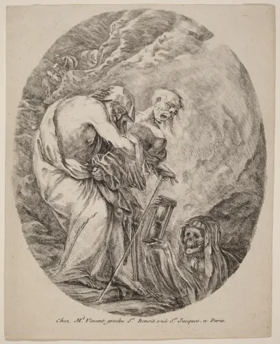 Death with an Old Man