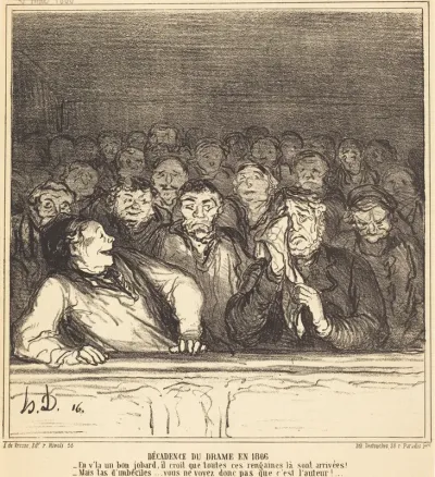 Décadence du drame en 1866