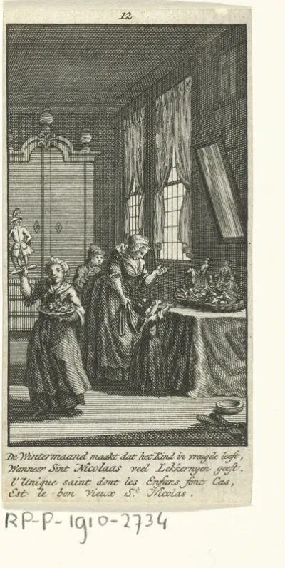 December: Sinterklaasavond