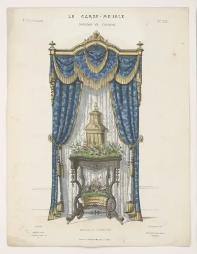 "Décor de fenêtre", aus: Le Garde-meuble