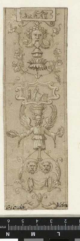Decoratieve paneelvulling uit de Loggiën van het Vaticaan