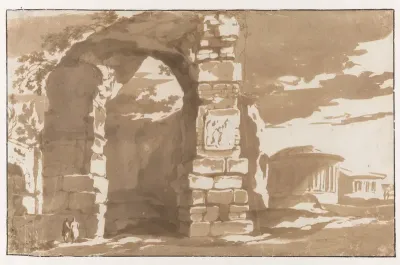 Deel van de thermen van Diocletianus en S. Bernardo alle Terme