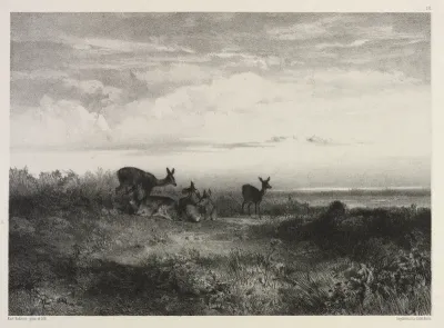 Deer in a Landscape