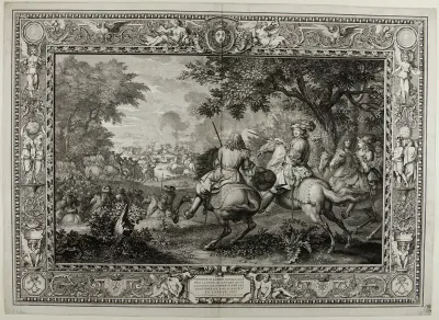 Defeat of the Spanish Army Near the Canal at Bruges by the Troops of King Louis XIV 1667