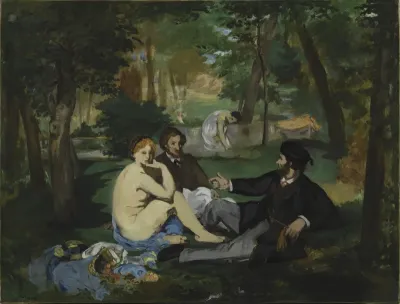 Dejeuner sur l'Herbe (detail)