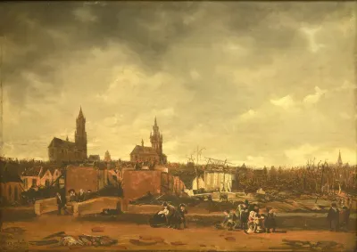 Delft after the Explosion of October 12th, 1654