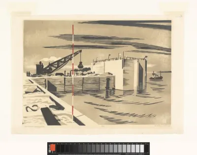 Deltawerker Vrouwenpolder, Veerse Gat