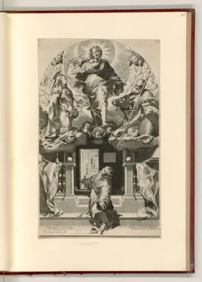 Dem hl. Franz erscheint Christus