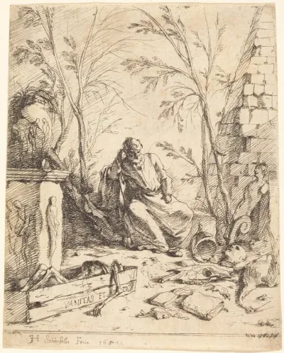 Democritus Meditating