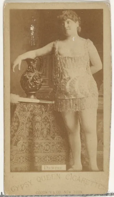 Dempsy, from the Actors and Actresses series (N171) for Gypsy Queen Cigarettes