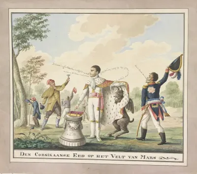 Den Corsikaanse Eed op het Velt van Mars