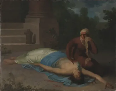 Den døende Messalina og hendes moder