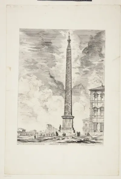 Den egyptiske obelisk foran Lateranet