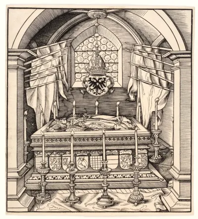 Den gamle hvide konges dyrebare gravmæle