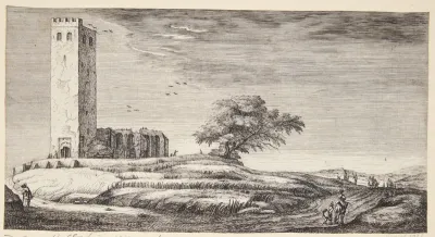 Den gamle kirke ved Muiderberg