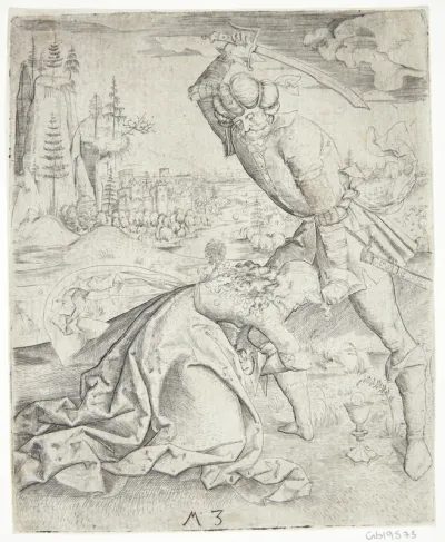 Den hellige Barbaras martyrium