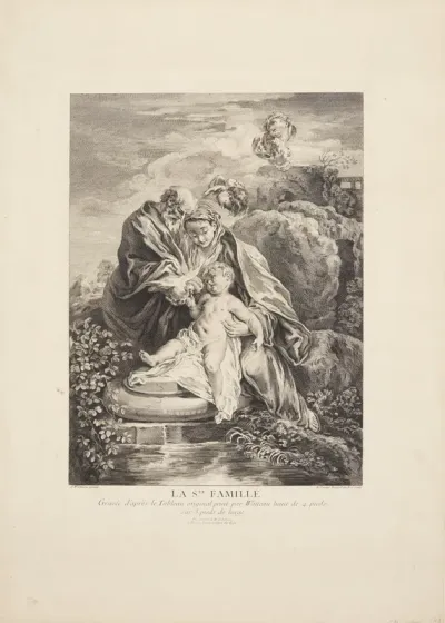 Den hellige familie (La Ste Famille)