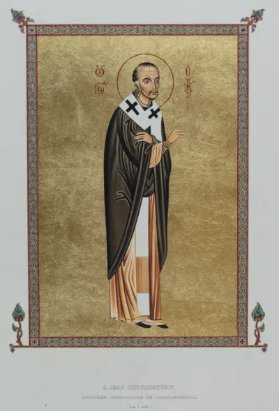 Den hellige Johannes Chrysostomos (S. Jean Chrystostôme)