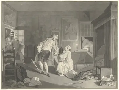Den uytslag van 't Voornemen der geestelyke met de jonge vrouw (...)