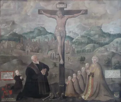 Denkgemälde des Lübecker Kaufmanns Hans Bartels