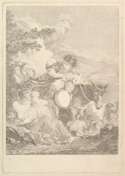 Départ de Jacob (The Departure of Jacob)