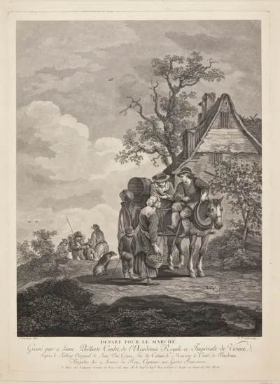 Départ pour le Marché