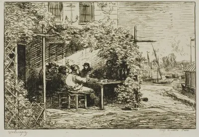 Departure Breakfast at Asnières