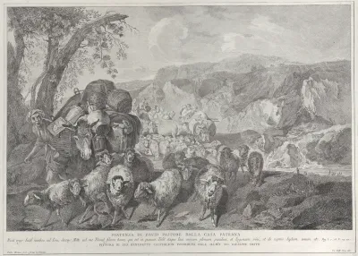 Departure of David the Shepherd from the House of His Father, 1743 63