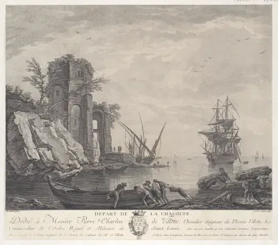 Departure of the Ship