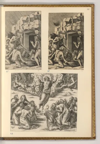 Der  Abstieg Christi in die Unterwelt; Auferstehung Christi