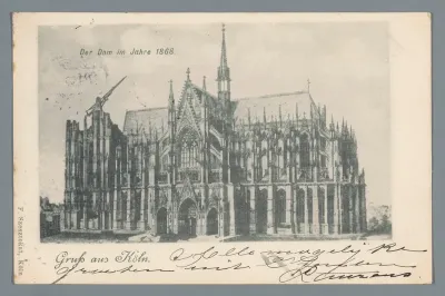 Der Dom im Jahre 1868