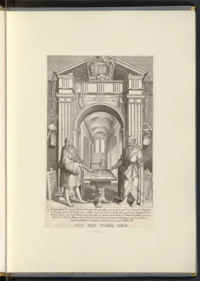 Der Ehrentempel, Dürer Doppelporträt