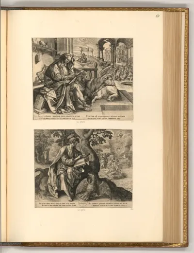 Der Evangelist Lukas; Der Evangelist Johannes