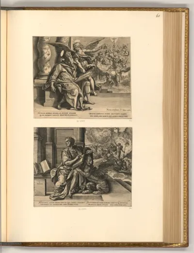 Der Evangelist Matthäus; Der Evangelist Markus