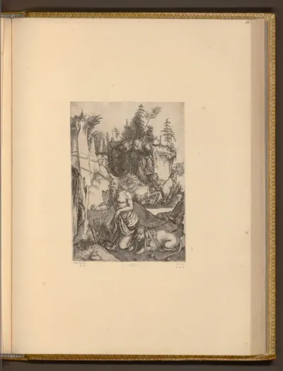 Der heilige Hieronymus in der Wüste