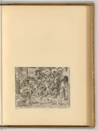 Der heilige Jacobus und der Sturz des Hermogenes