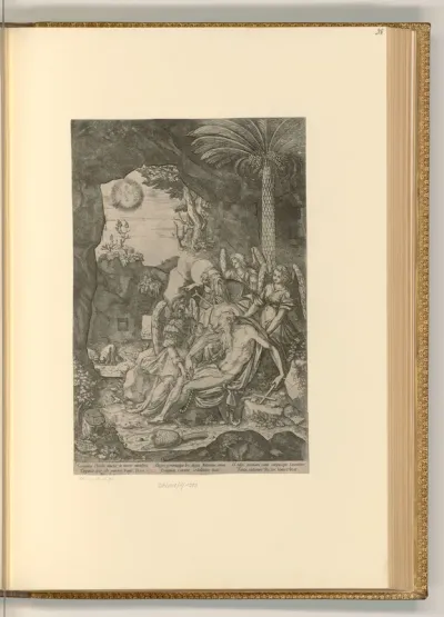 Der hl. Antonius mit dem Leichnam des Paulus von Theben