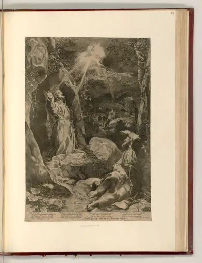Der hl. Franziskus von Assisi empfängt die Stigmata