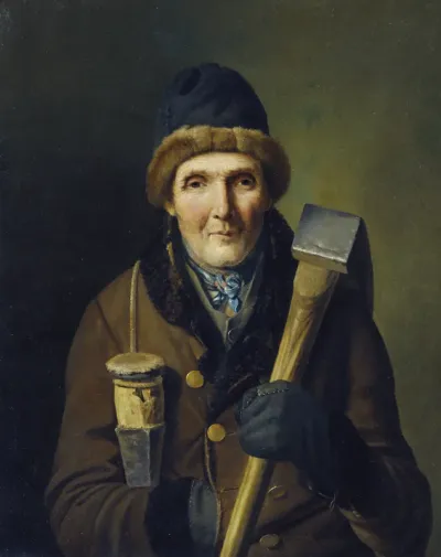 Der Holzfäller by Eduard Ritter